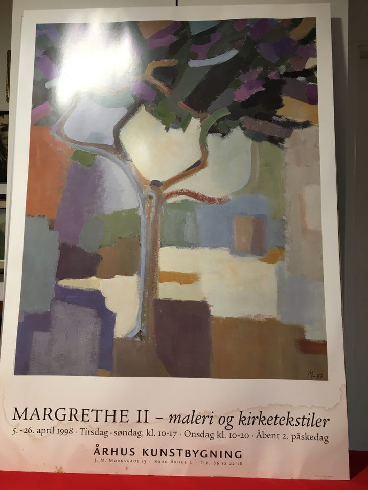 Dronning Margrethe Plakat