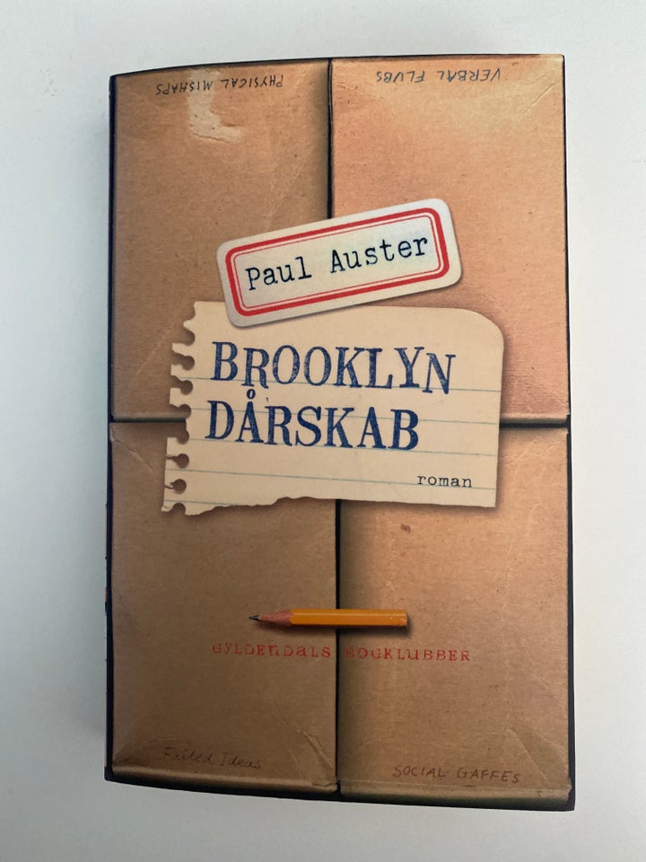 Brooklyn Dårskab Paul Auster