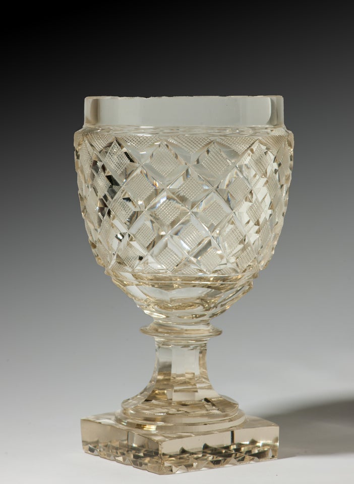 Glas pokal (Vase skål