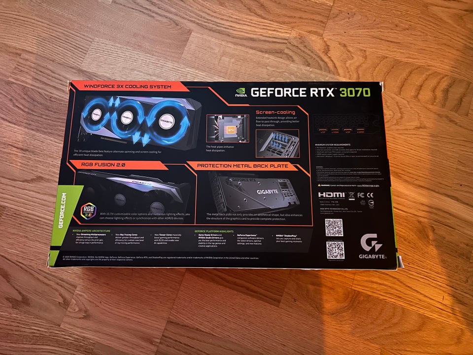 RTX 3070 oc Nvidia, 8 GB RAM, God