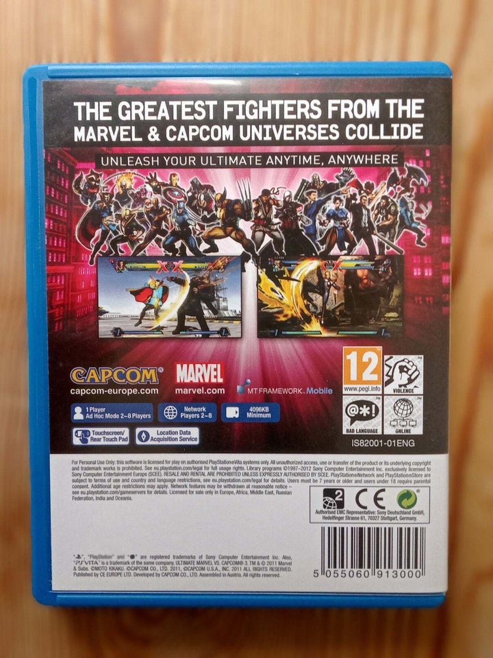 Ultimate Marvel vs Capcom 3 PS