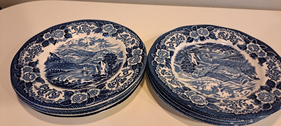 Porcelæn, Kage/sidetallerkener,