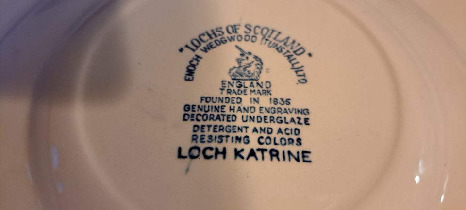 Porcelæn, Kage/sidetallerkener,