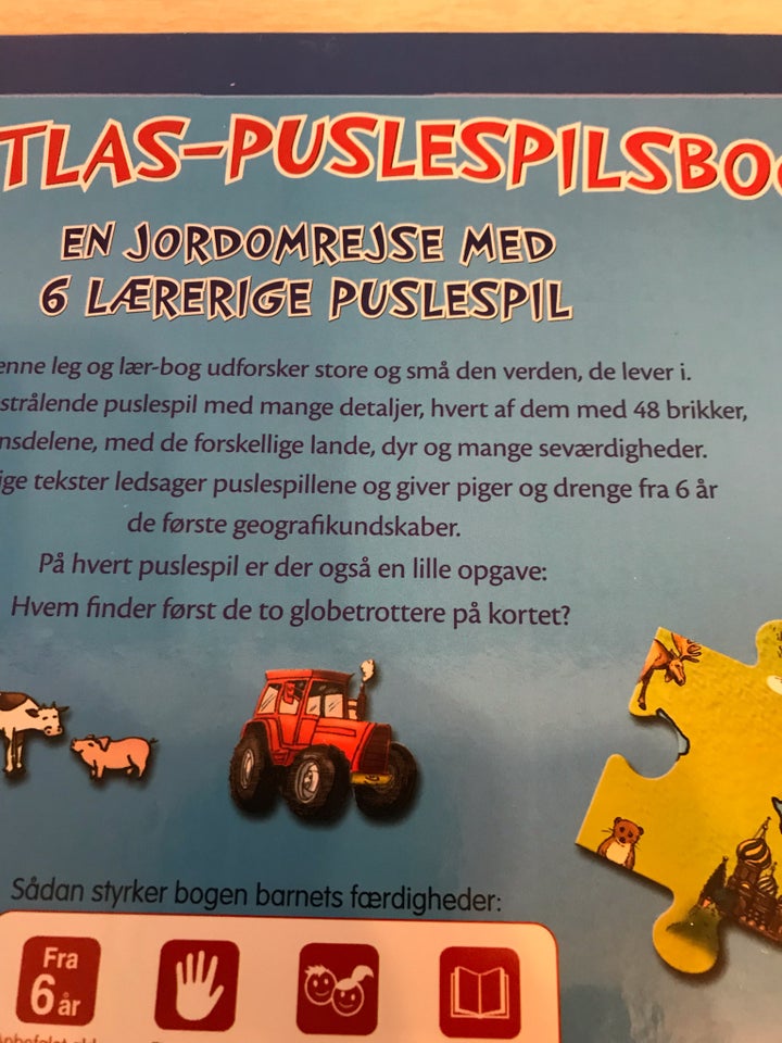 Atlas , Børne, puslespil