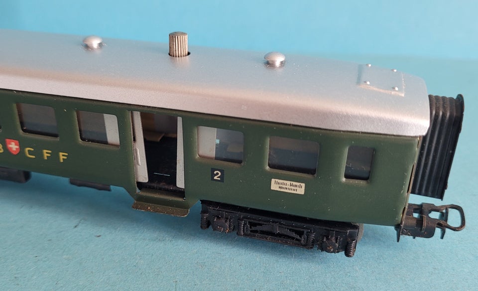 Modeltog, Märklin H0 SBB vogne 4015