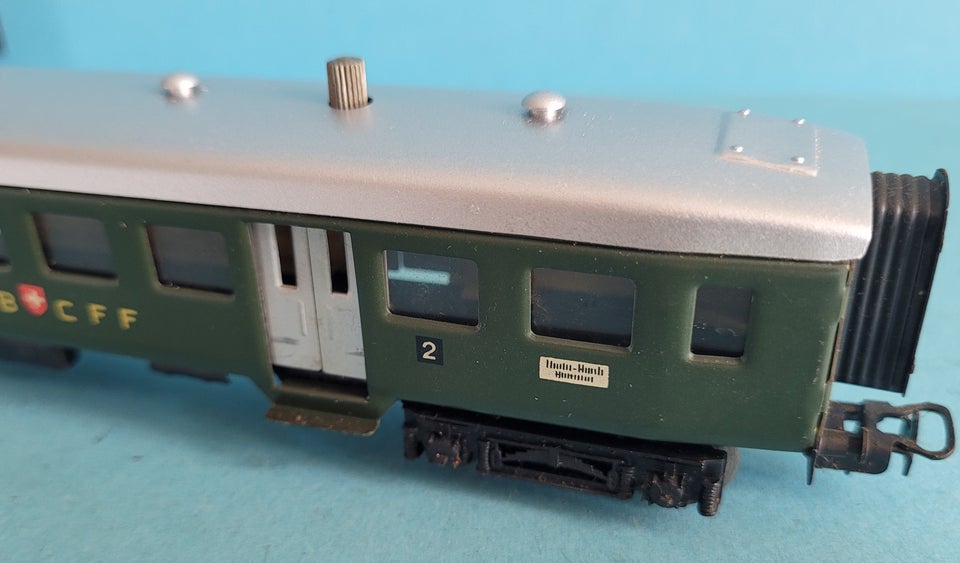 Modeltog, Märklin H0 SBB vogne 4015