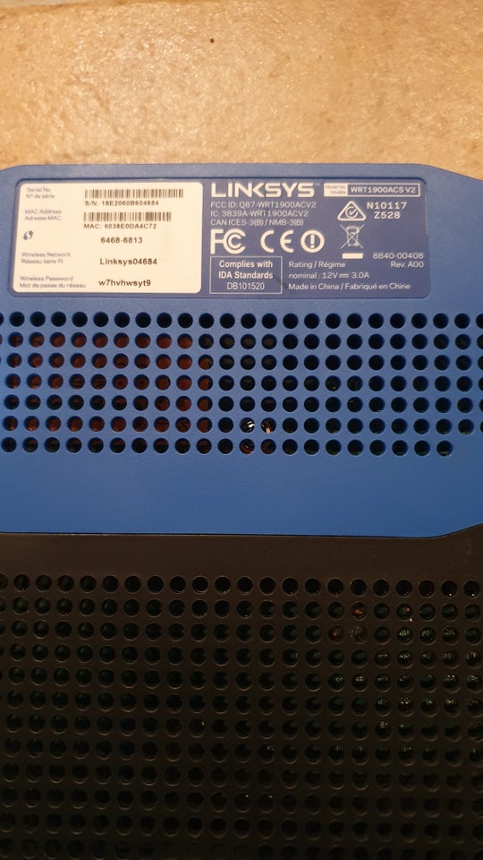 Router wireless Linksys WRT 1900