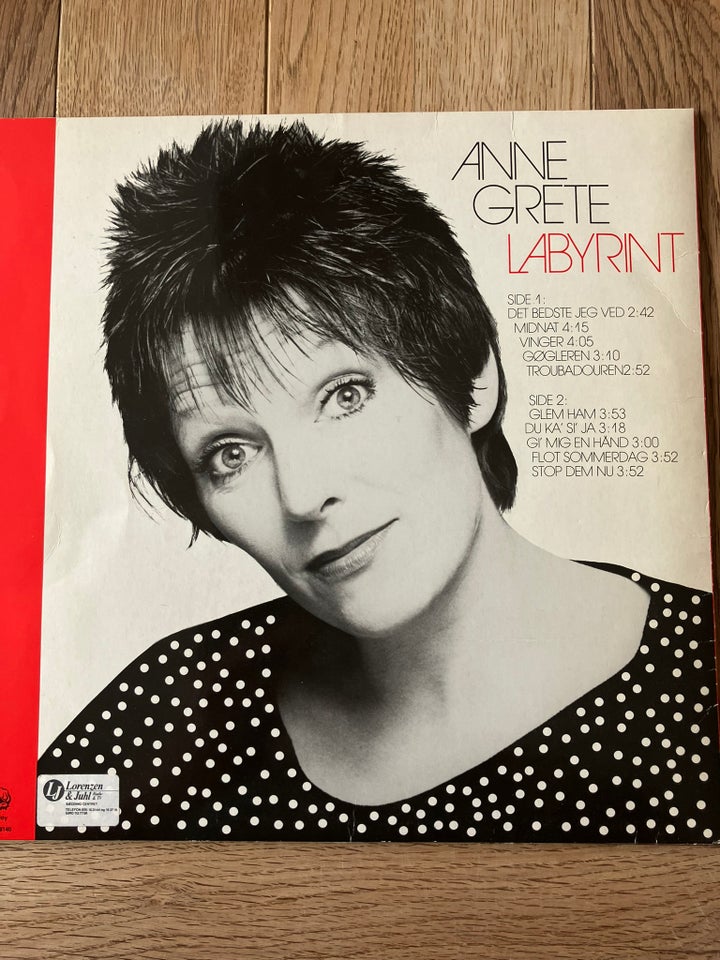 LP Anne Grete Labyrint