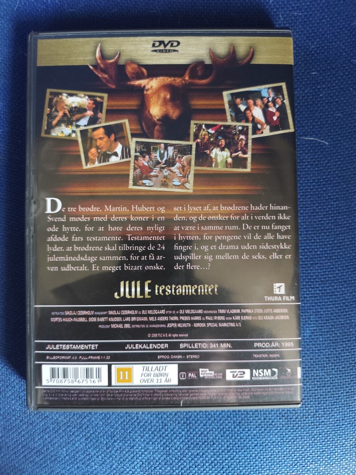 Jule testamentet, DVD, TV-serier