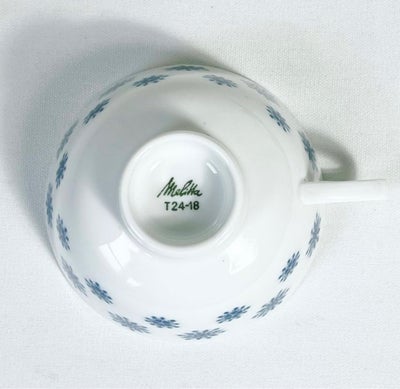 Porcelæn Vintage Kaffe/testel 