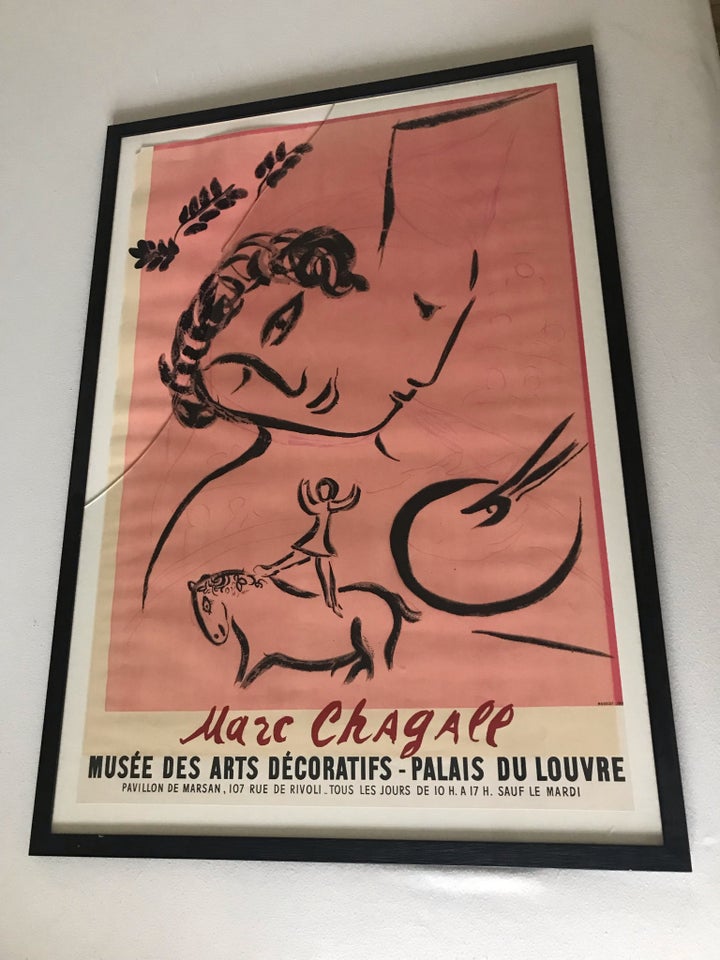 Plakat Marc Chagall b: 59 h: 84