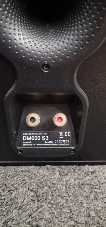 Fronthøjttalere BW DM600 S3