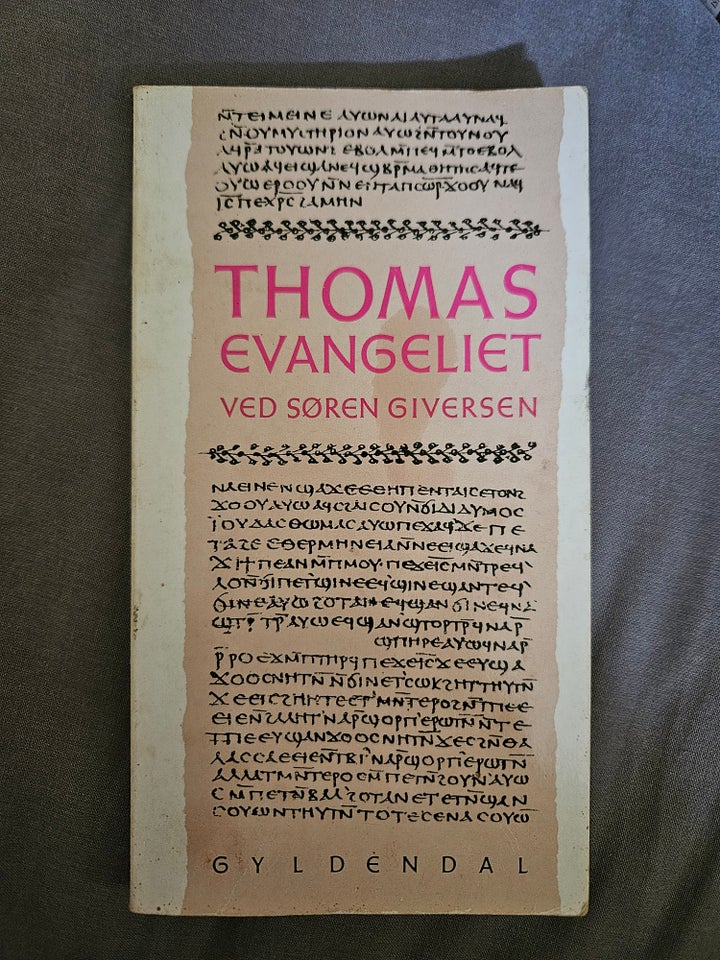 Thomas evangeliet emne: religion