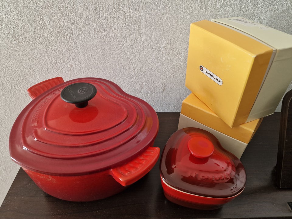 Le Creuset Hjertegryde og skåle, Le