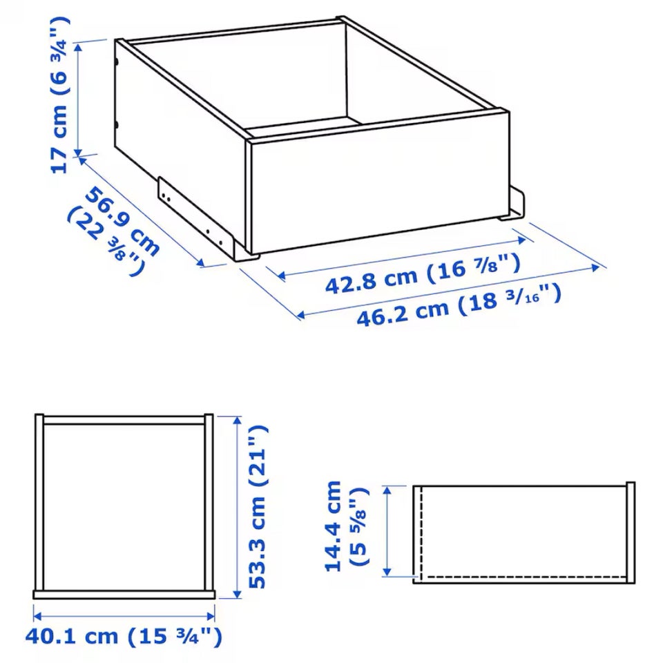 Komplement skuffe, IKEA