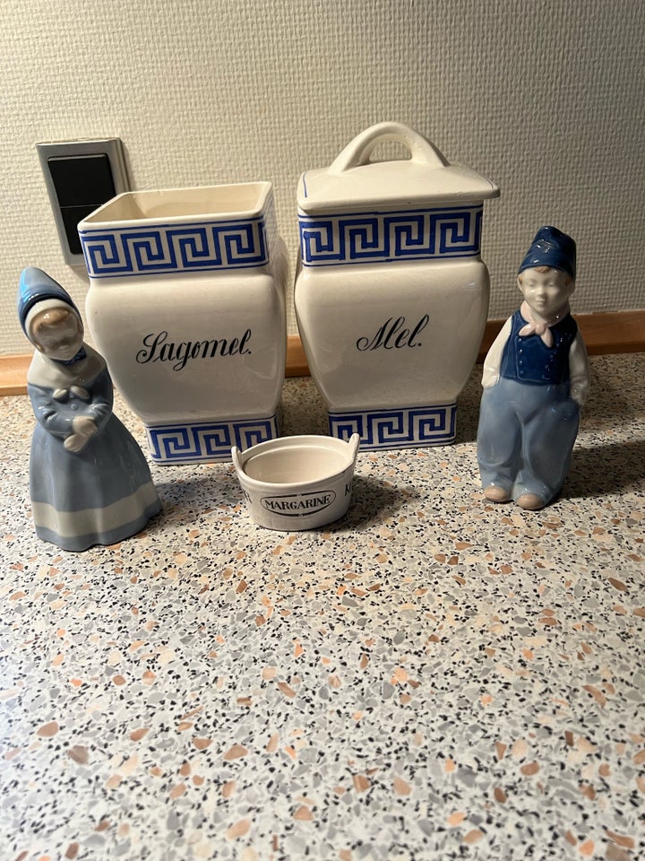 Porcelæn Salt/peber sæt