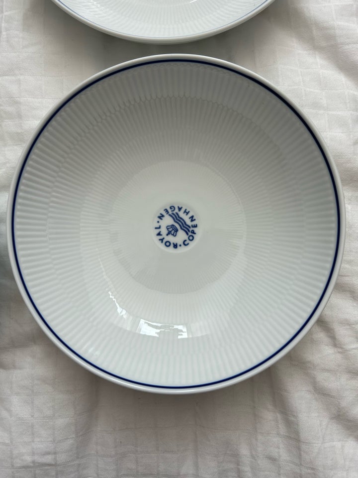 Porcelæn Dyb tallerken Royal