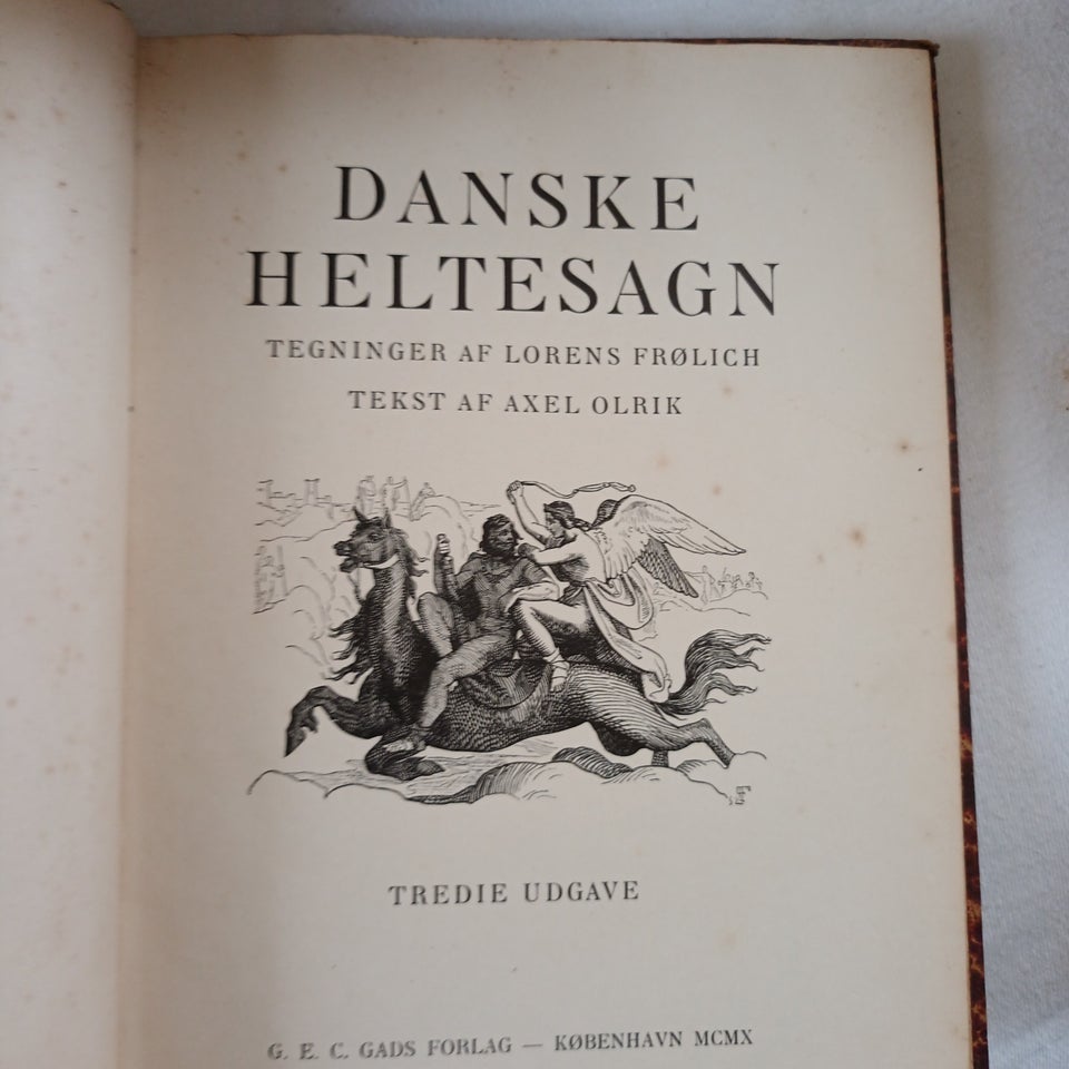 Danske Heltesagn, Axel Olrik,