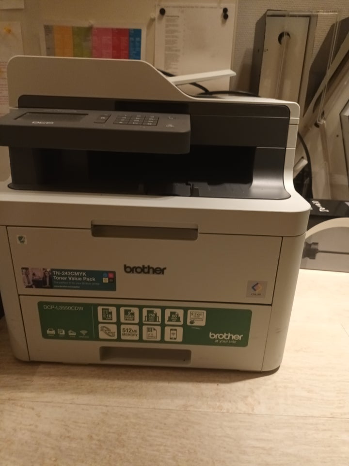 Laserprinter, multifunktion, m.