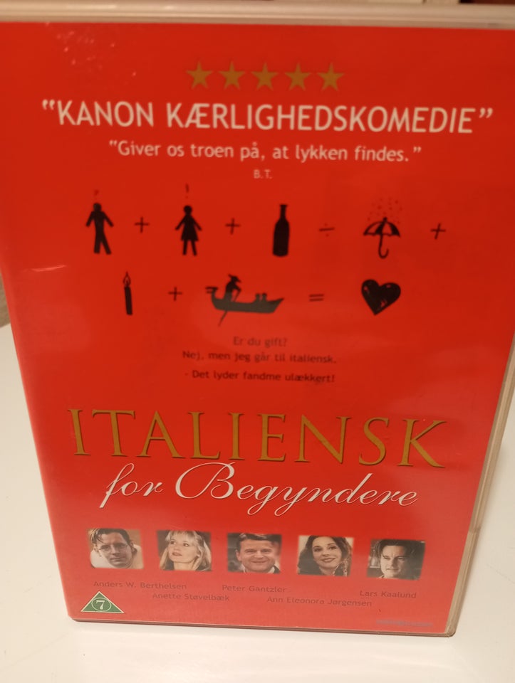 Italiensk for begyndere, DVD,