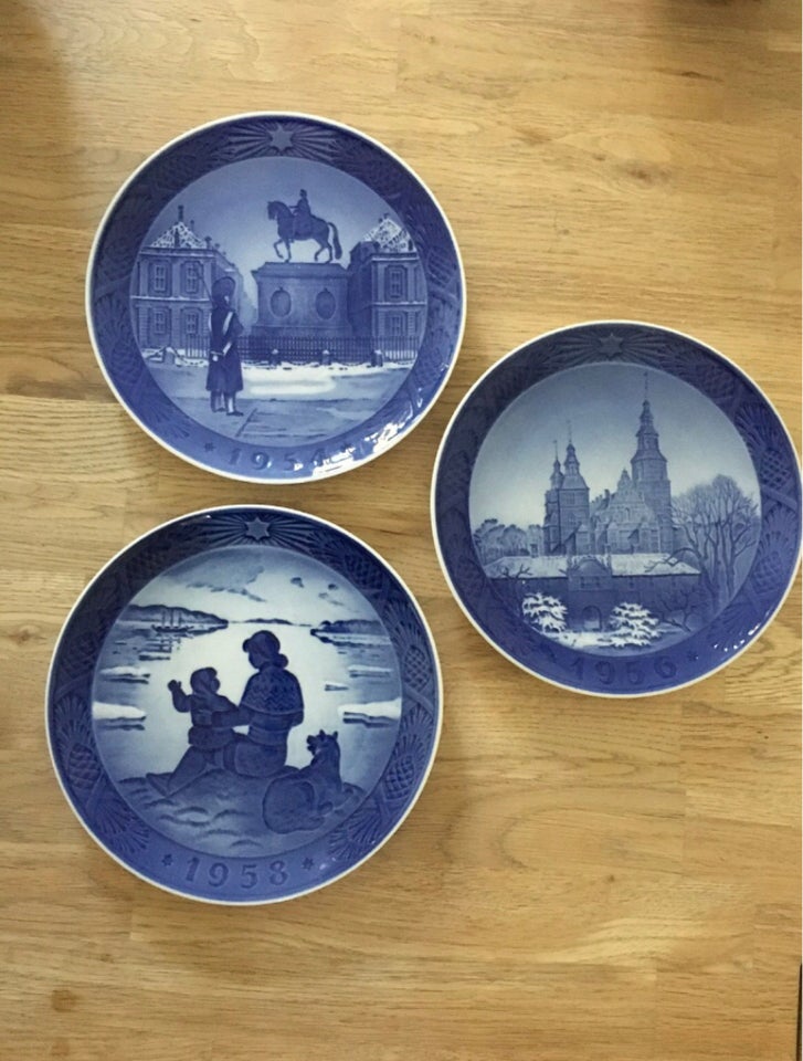 Royal Copenhagen juleplatter