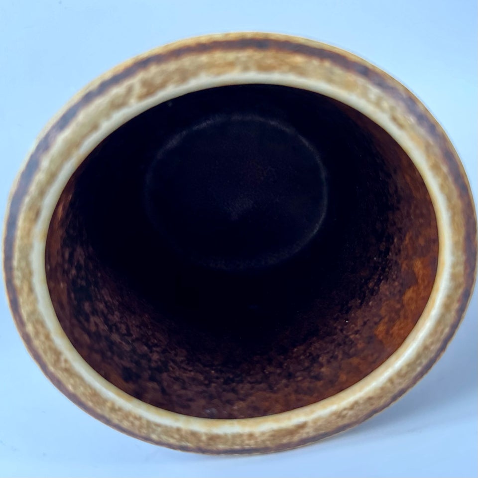 Keramik Vintage oval vase i