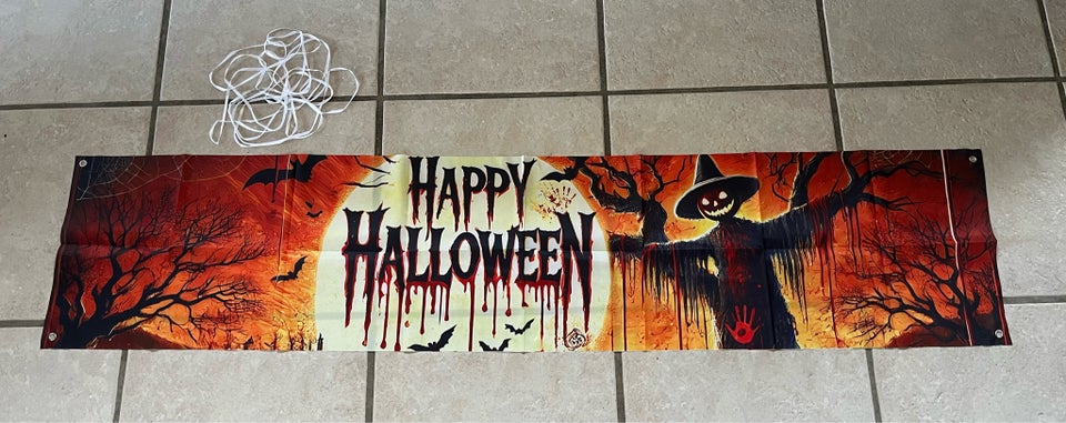 Skilte Halloween banner