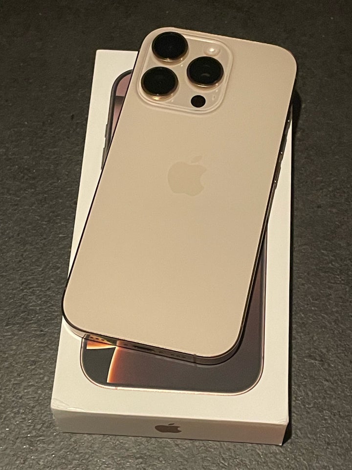 iPhone 15 Pro Max, 128 GB, guld