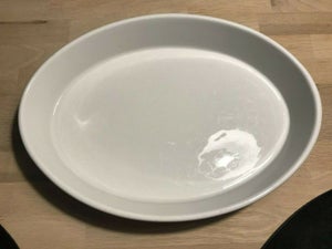 Porcelæn Oval fad Pillivuyt