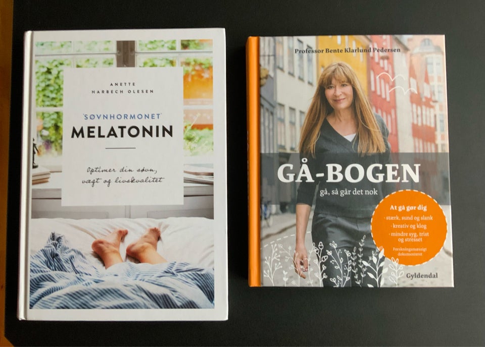 Gå-bogen og melatonin , Bente