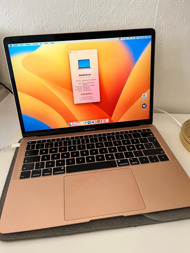 MacBook Air 16 GHz 8 GB ram