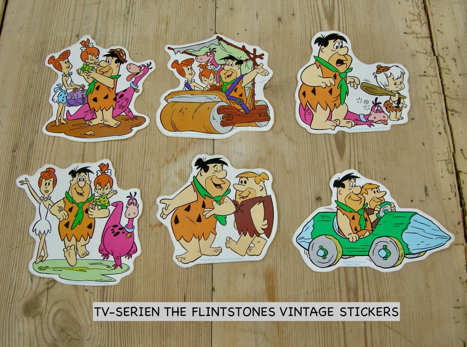 FLINTSTONES STICKERS FRA