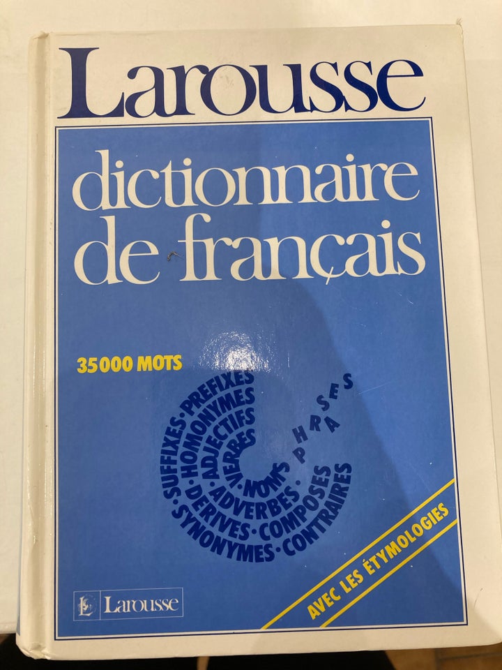 Fransk ordbog Larousse, Librairie