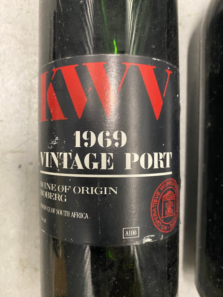 Vin, Sydafrikansk Vintage Portvin