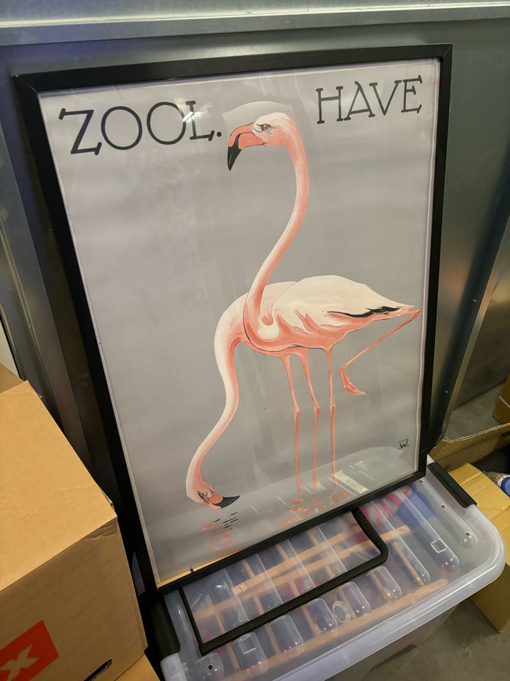 Plakat, motiv: Zoologisk have, b: