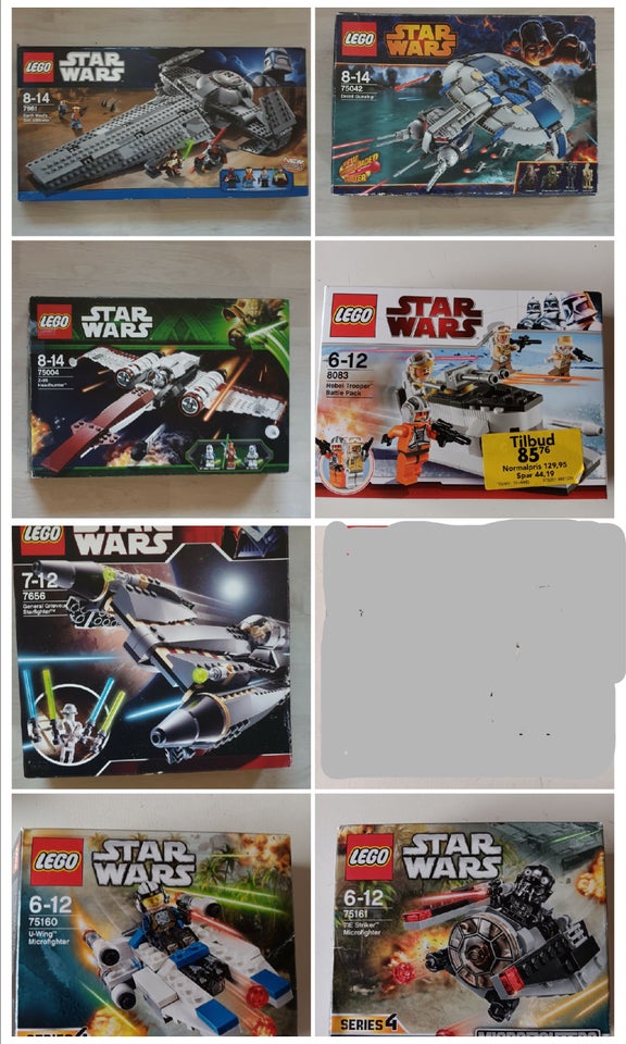 Lego Star Wars, 18 modeller + 46