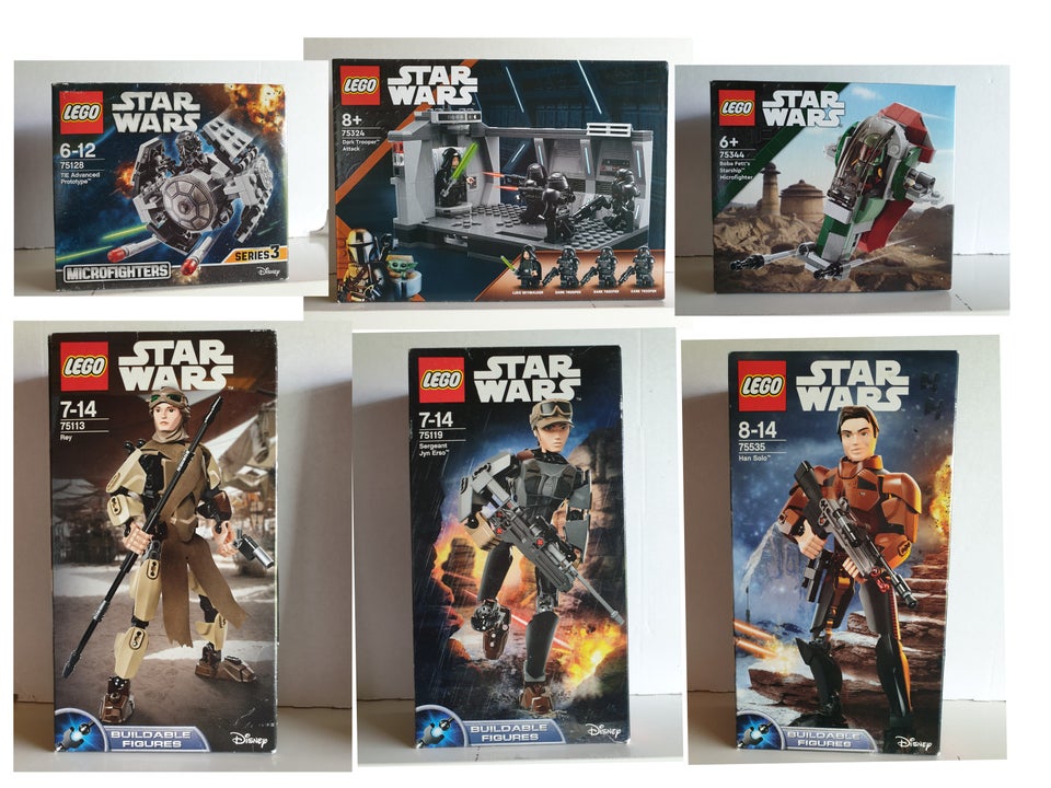 Lego Star Wars, 18 modeller + 46