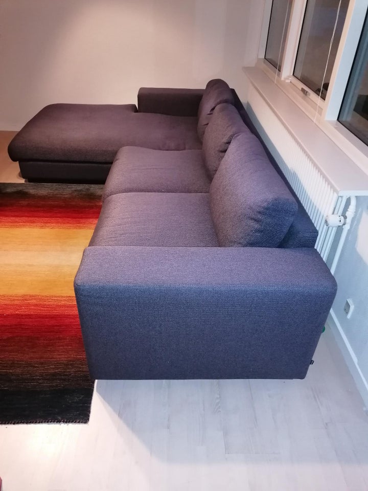 Hjørnesofa stof 4 pers