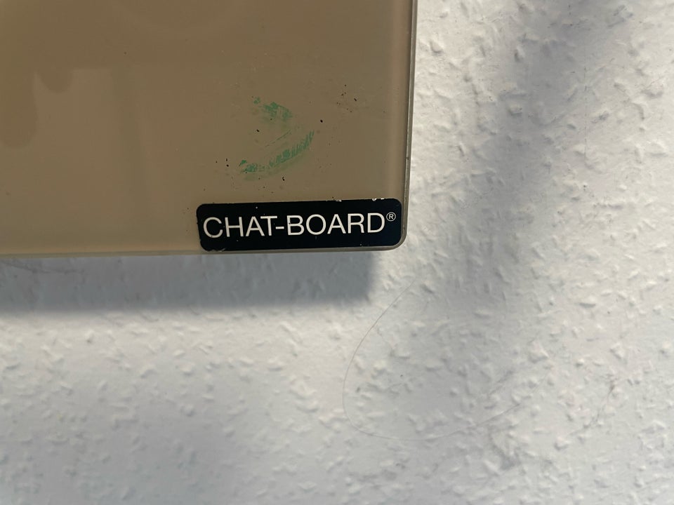 Glas magnet tavle Chat-board