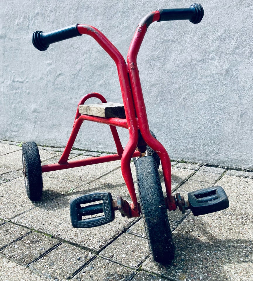 Unisex børnecykel, trehjulet, Rød