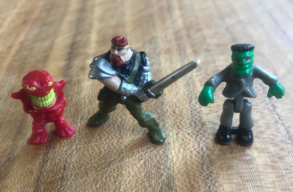 Vintage Mighty Max figurer