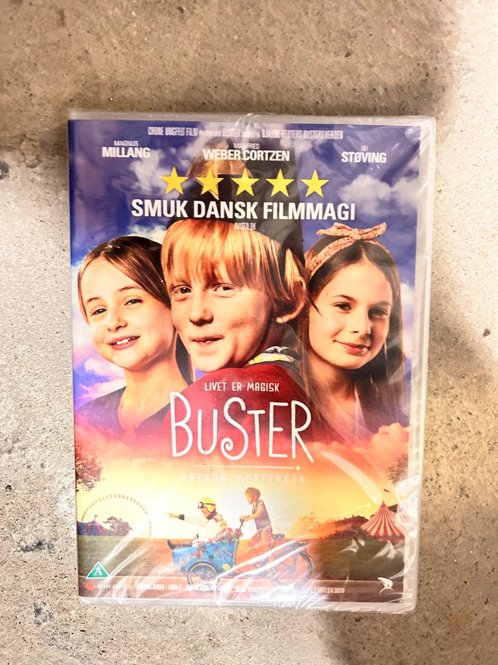 Buster, DVD, familiefilm