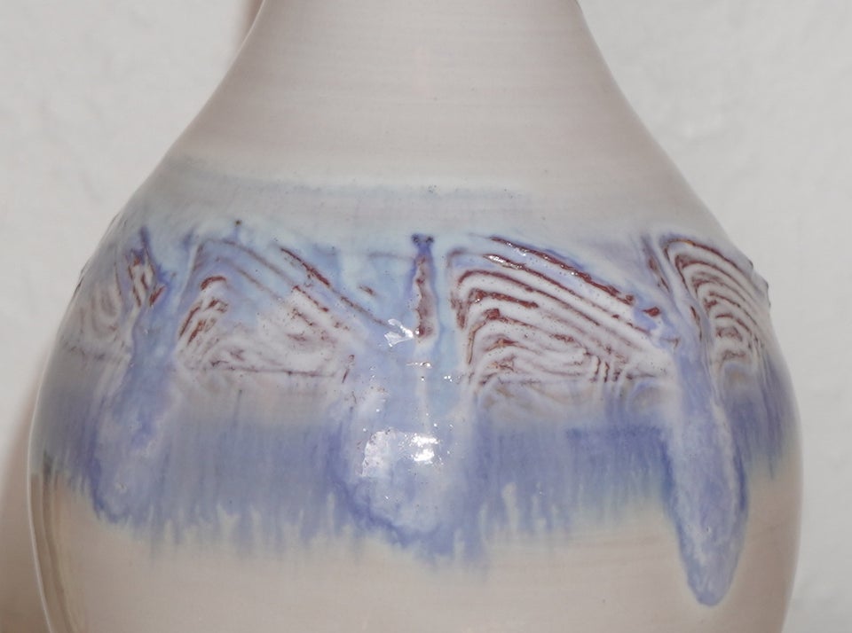 Keramik vase fra 1980'erne danske