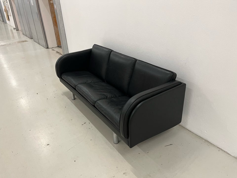 Sofa læder 3 pers