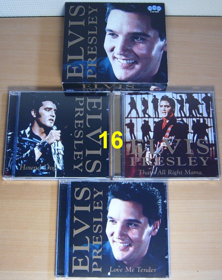 Elvis Presley: 23 Titler (CD'er og