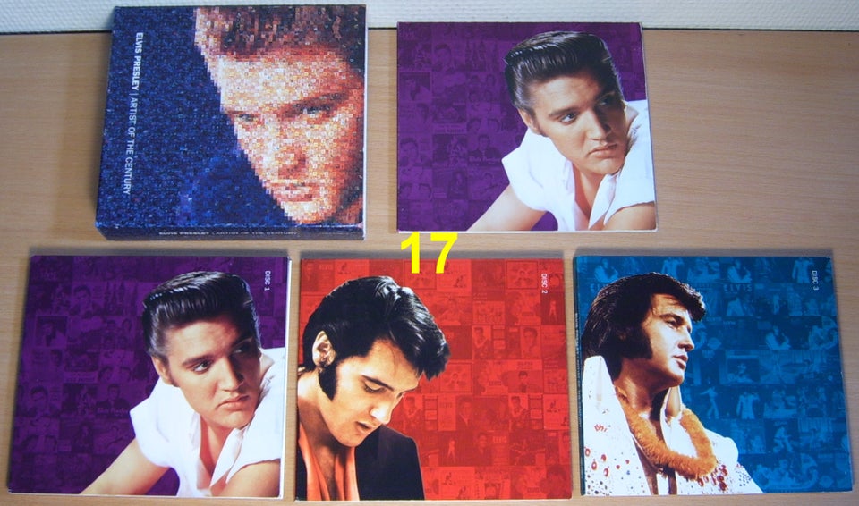 Elvis Presley: 23 Titler (CD'er og