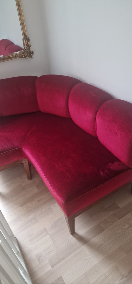 Sofa velour 3 pers