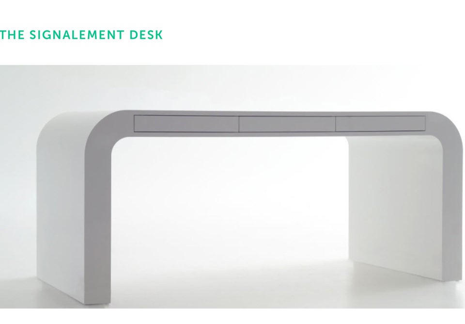 Design desk by Peter Petersen