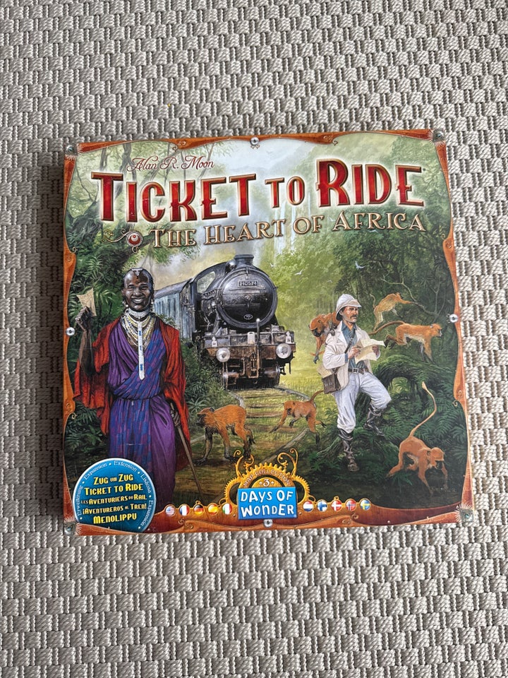 Ticket to ride the heart of Africa,