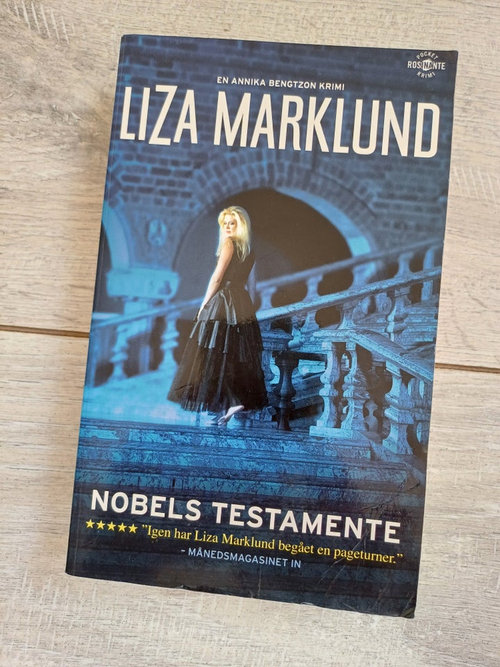 Nobels testamente, Liza Marklund,